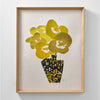 Yellow_dot vase product image 01